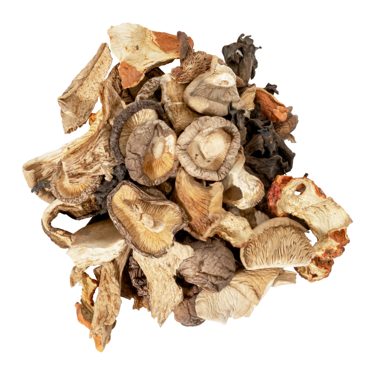 Assorted dried mushrooms